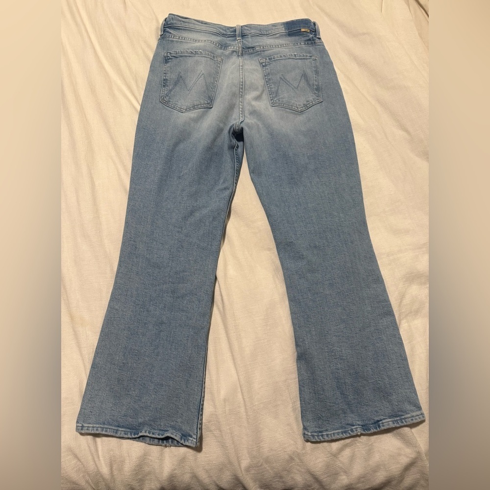 MOTHER Superior The Scooter Ankle Jeans Don’t Be a Square Wash size 32 - Picture 7 of 10